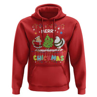 Christmas Chickens Hoodie Lover Gift Farm Gift Merry Chickmas