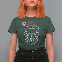 Santa Claus Christmas T Shirt For Women Xmas Gift - Wonder Print Shop