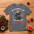 Cat Christmas T Shirt On The Naughty List And I Regret Nothing - Wonder Print Shop