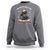 Cat Christmas Sweatshirt On The Naughty List And I Regret Nothing - Wonder Print Shop