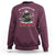 Cat Christmas Sweatshirt On The Naughty List And I Regret Nothing - Wonder Print Shop