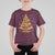 Pizza Christmas Tree T Shirt For Kid Xmas Gifts Kids - Wonder Print Shop