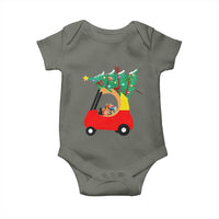 Christmas Kids Baby Onesie Red Car Tree Cute Xmas Toddler Boys