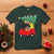 Christmas Kids T Shirt Red Car Tree Cute Xmas Toddler Boys - Wonder Print Shop