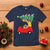 Christmas Kids T Shirt Red Car Tree Cute Xmas Toddler Boys - Wonder Print Shop