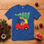 Christmas Kids T Shirt Red Car Tree Cute Xmas Toddler Boys - Wonder Print Shop