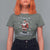 Funny Gun Christmas T Shirt For Women Ho Ho Ho Santa Pew Pew Madafakas - Wonder Print Shop