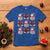 Christmas Coquette T Shirt Girly Xmas Disco Snowman Bow - Wonder Print Shop
