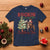 Western Christmas T Shirt Vintage 90s Cowboy Santa Claus Xmas Tree - Wonder Print Shop