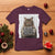 Funny Cat Christmas T Shirt Mugshot I Knocked Down The Xmas Tree - Wonder Print Shop