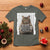 Funny Cat Christmas T Shirt Mugshot I Knocked Down The Xmas Tree - Wonder Print Shop