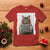 Funny Cat Christmas T Shirt Mugshot I Knocked Down The Xmas Tree - Wonder Print Shop