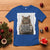 Funny Cat Christmas T Shirt Mugshot I Knocked Down The Xmas Tree - Wonder Print Shop