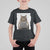 Funny Cat Christmas T Shirt For Kid Mugshot I Knocked Down The Xmas Tree - Wonder Print Shop