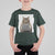 Funny Cat Christmas T Shirt For Kid Mugshot I Knocked Down The Xmas Tree - Wonder Print Shop