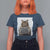 Funny Cat Christmas T Shirt For Women Mugshot I Knocked Down The Xmas Tree - Wonder Print Shop
