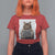 Funny Cat Christmas T Shirt For Women Mugshot I Knocked Down The Xmas Tree - Wonder Print Shop