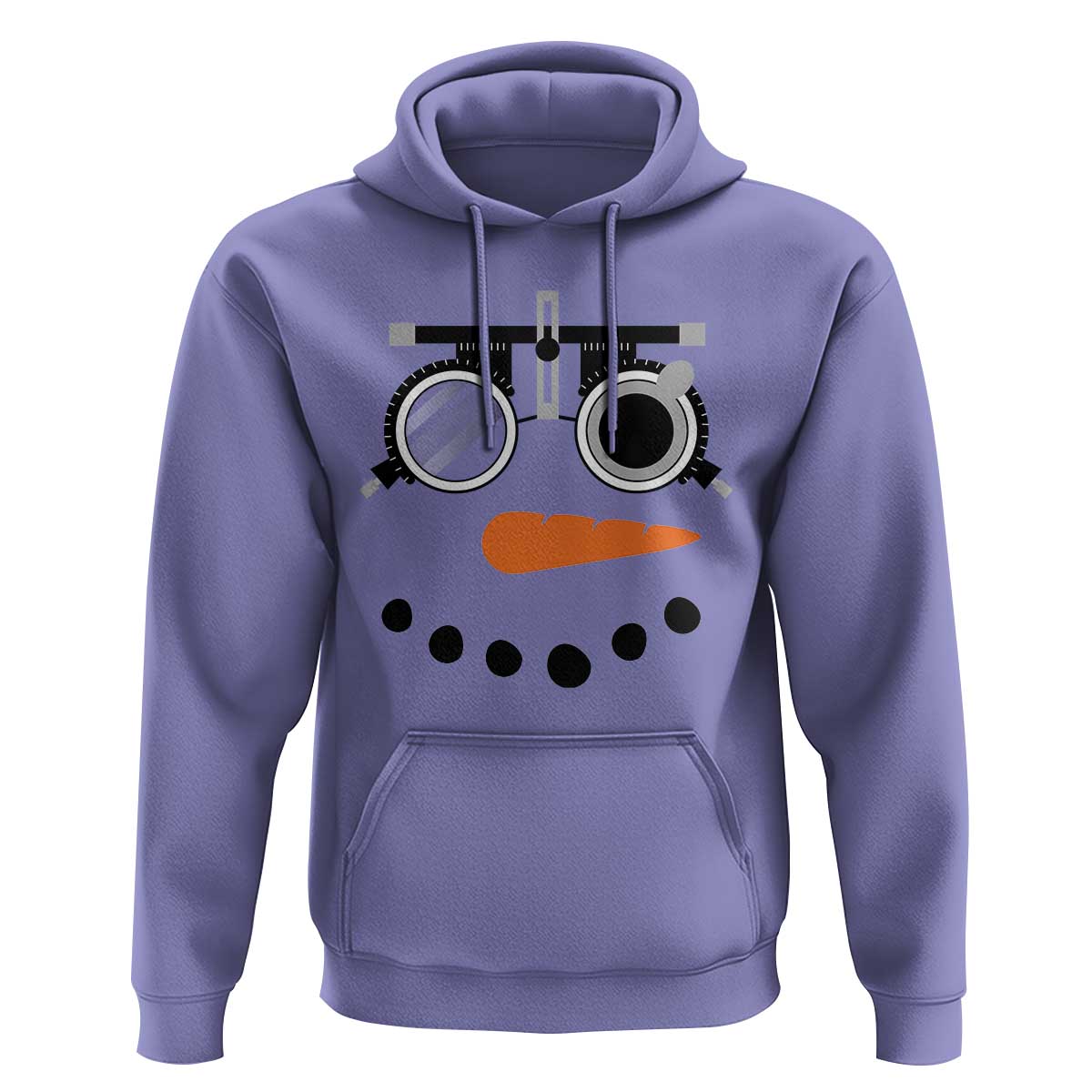 Christmas Optometry Hoodie Funny Snowman Optometrist Eye Doctor Ophthalmologist