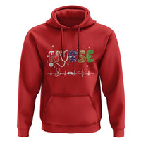 Nurse Christmas Hoodie Nursing RN LPN NP Nicu Xmas Gift