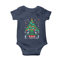Christmas Chemistry Teacher Baby Onesie Oh Chemistree Laboratory Lab Tech Teacher Xmas Gift
