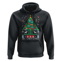 Christmas Chemistry Teacher Hoodie Oh Chemistree Laboratory Lab Tech Teacher Xmas Gift TS10