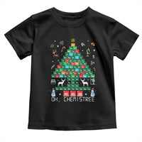 Christmas Chemistry Teacher Toddler T Shirt Oh Chemistree Laboratory Lab Tech Teacher Xmas Gift TS10