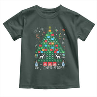 Christmas Chemistry Teacher Toddler T Shirt Oh Chemistree Laboratory Lab Tech Teacher Xmas Gift TS10