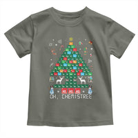 Christmas Chemistry Teacher Toddler T Shirt Oh Chemistree Laboratory Lab Tech Teacher Xmas Gift TS10