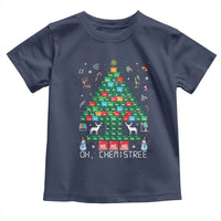 Christmas Chemistry Teacher Toddler T Shirt Oh Chemistree Laboratory Lab Tech Teacher Xmas Gift TS10