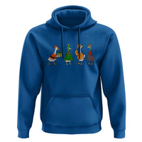 Christmas Ducks Hoodie Funny Animals Farm Lover Gift Xmas Light - Wonder Print Shop