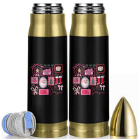 Pink Christmas Bullet Tumbler Old Xmas Vintage Pink Santa Claus - Wonder Print Shop