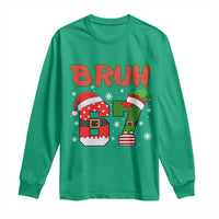 67 Christmas Long Sleeve Shirt Six Seven Bruh Funny Boys Kids Meme Pajamas Gen Alpha Slang - Wonder Print Shop