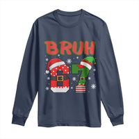 67 Christmas Long Sleeve Shirt Six Seven Bruh Funny Boys Kids Meme Pajamas Gen Alpha Slang - Wonder Print Shop