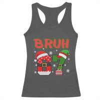 67 Christmas Racerback Tank Top Six Seven Bruh Funny Boys Kids Meme Pajamas Gen Alpha Slang - Wonder Print Shop