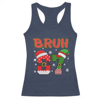67 Christmas Racerback Tank Top Six Seven Bruh Funny Boys Kids Meme Pajamas Gen Alpha Slang - Wonder Print Shop