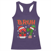 67 Christmas Racerback Tank Top Six Seven Bruh Funny Boys Kids Meme Pajamas Gen Alpha Slang - Wonder Print Shop