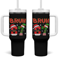 67 Christmas Tumbler With Handle Six Seven Bruh Funny Boys Kids Meme Pajamas Gen Alpha Slang - Wonder Print Shop