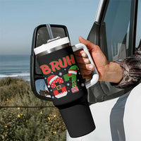 67 Christmas Tumbler With Handle Six Seven Bruh Funny Boys Kids Meme Pajamas Gen Alpha Slang - Wonder Print Shop