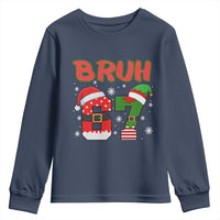 67 Christmas Youth Sweatshirt Six Seven Bruh Funny Boys Kids Meme Pajamas Gen Alpha Slang - Wonder Print Shop