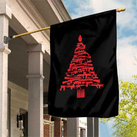 Funny Guns Christmas Garden Flag 2nd Amendment Xmas Tree Gun Lovers - Wonder Print Shop