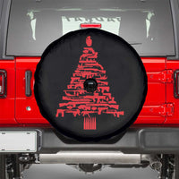 Funny Guns Christmas Spare Tire Cover 2nd Amendment Xmas Tree Gun Lovers - Wonder Print Shop