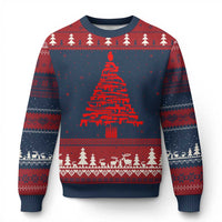 Funny Guns Xmas Ugly Christmas Sweater 2nd Amendment Xmas Tree Gun Lovers - Wonder Print Shop
