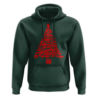 Funny Guns Christmas Hoodie 2nd Amendment Xmas Tree Gun Lovers - Wonder Print Shop