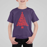 Funny Guns Christmas T Shirt For Kid 2nd Amendment Xmas Tree Gun Lovers - Wonder Print Shop
