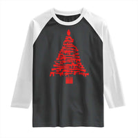 Funny Guns Christmas Raglan Shirt 2nd Amendment Xmas Tree Gun Lovers - Wonder Print Shop