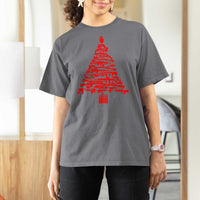 Funny Guns Christmas T Shirt For Women 2nd Amendment Xmas Tree Gun Lovers - Wonder Print Shop