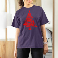 Funny Guns Christmas T Shirt For Women 2nd Amendment Xmas Tree Gun Lovers - Wonder Print Shop