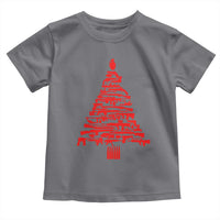 Funny Guns Christmas Toddler T Shirt 2nd Amendment Xmas Tree Gun Lovers - Wonder Print Shop