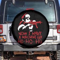 Now I Have A Machine Gun Spare Tire Cover Funny Retro Christmas 90s Movie Santa Gun Lovers - Wonder Print Shop