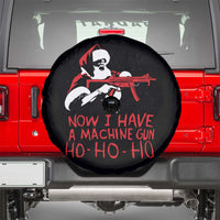 Now I Have A Machine Gun Spare Tire Cover Funny Retro Christmas 90s Movie Santa Gun Lovers - Wonder Print Shop
